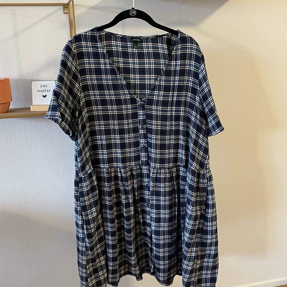 Wild Fable Flannel Babydoll Dress